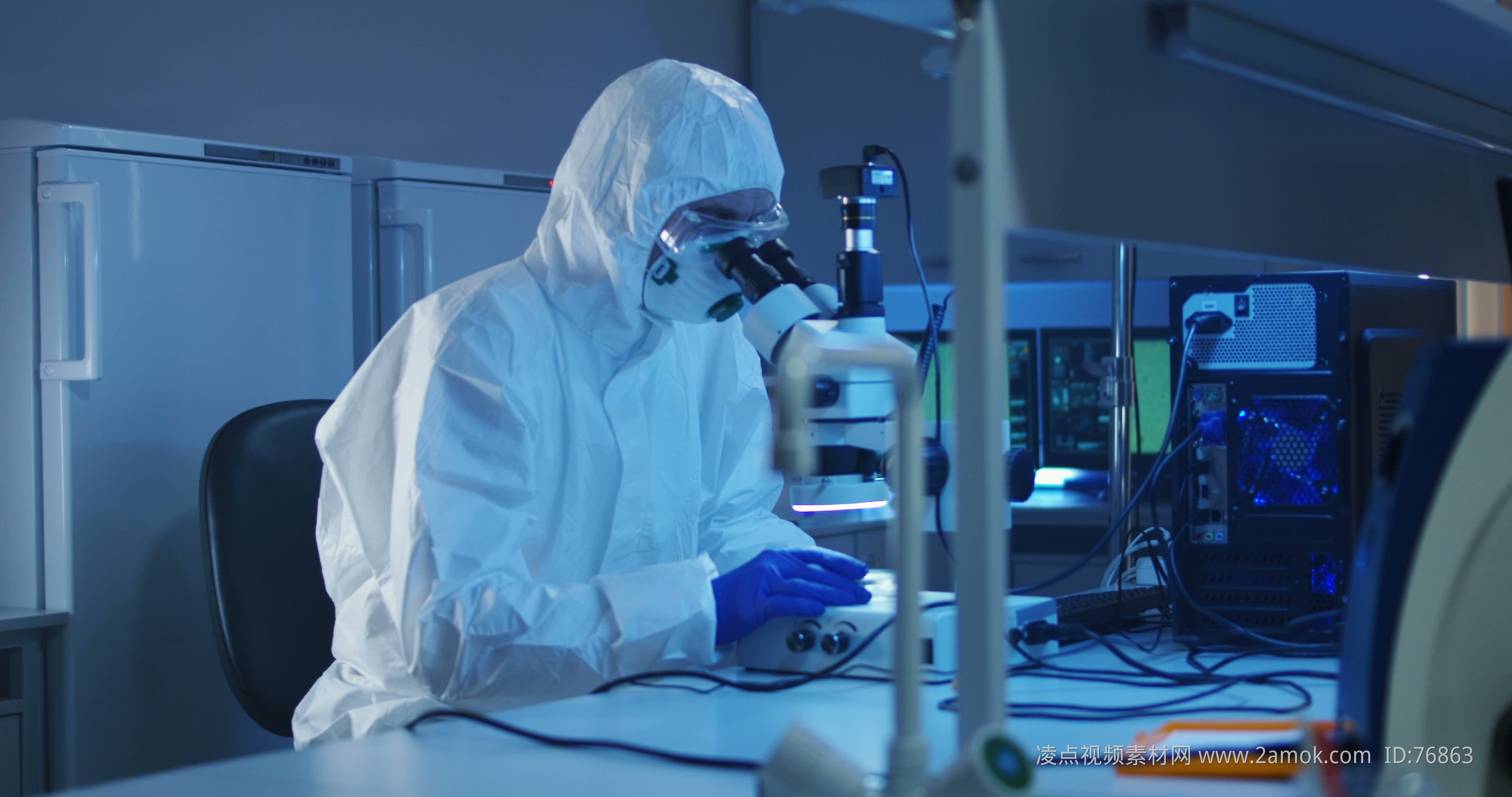 科技研發(fā) 醫(yī)學(xué)實驗 實驗室 視頻素材